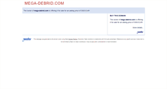 Desktop Screenshot of mega-debrid.com