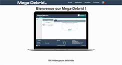Desktop Screenshot of mega-debrid.eu